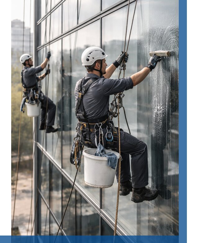 Мойка сплошного остекления в Геленджике, заказать от 312 р.| ВЫСОТНИК-Глн