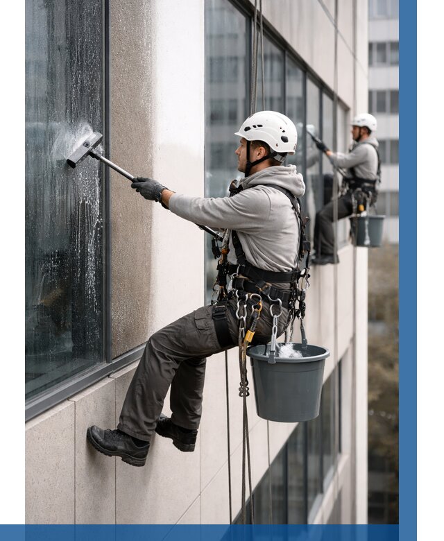 Мойка фасадов зданий в Геленджике под ключ от 364 р. | ВЫСОТНИК-Глн