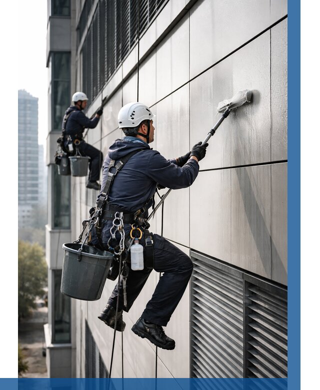 Мойка вентилируемого фасада в Геленджике от 260 р. | ВЫСОТНИК-Глн