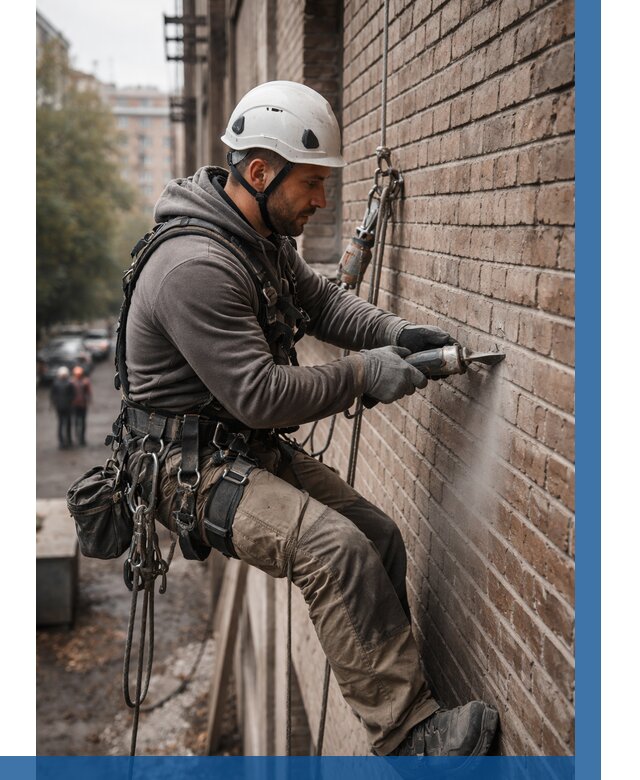 Расшивка кирпичных швов в Геленджике от 624 р. | ВЫСОТНИК-Глн