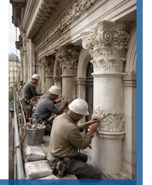 Реставрация фасадной лепнины в Геленджике от 2599 р. | ВЫСОТНИК-Глн