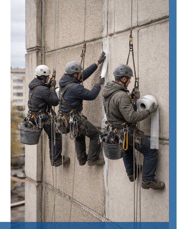 Ремонт межпанельных швов в Геленджике от 780 р. | ВЫСОТНИК-Глн