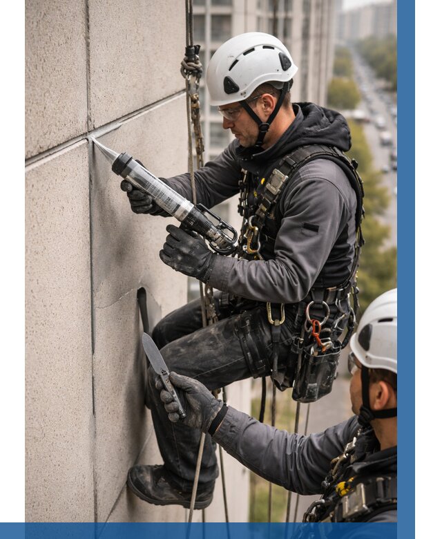 Первичная герметизация швов в Геленджике от 624 р. | ВЫСОТНИК-Глн