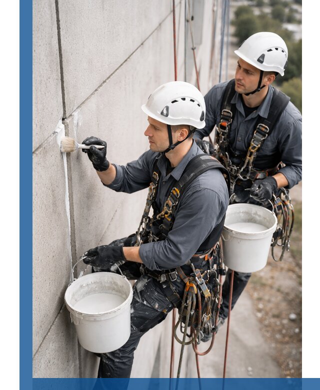 Противогрибковая обработка швов в Геленджике для фасадов и кровель