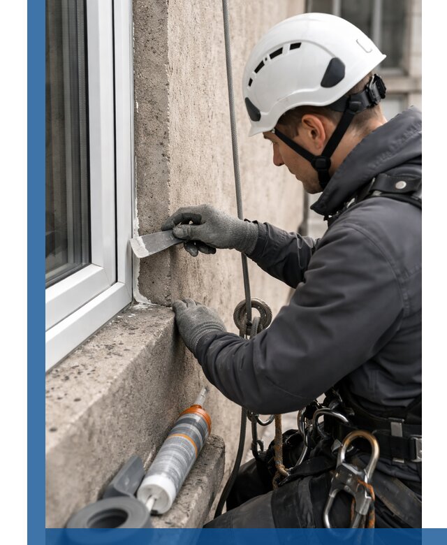 Герметизация монтажных швов окон в Геленджике с гарантией качества