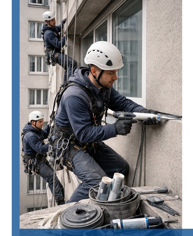 Герметизация швов лоджии в Геленджике профессионально и надежно