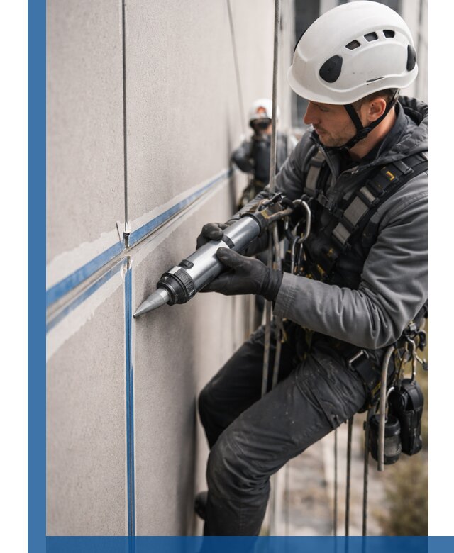 Герметизация стыков фасадных панелей в Геленджике качественно и быстро