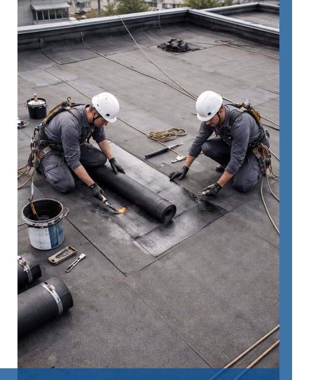 Ремонт мягкой кровли под ключ в Геленджике от 728 р. | ВЫСОТНИК-Глн