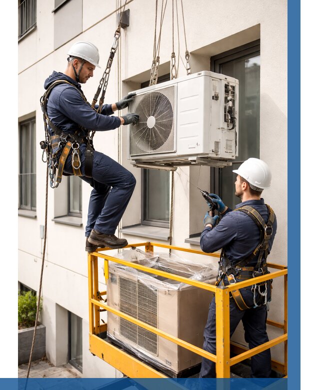 Демонтаж внешнего блока кондиционера в Геленджике от 3638 р. | ВЫСОТНИК-Глн