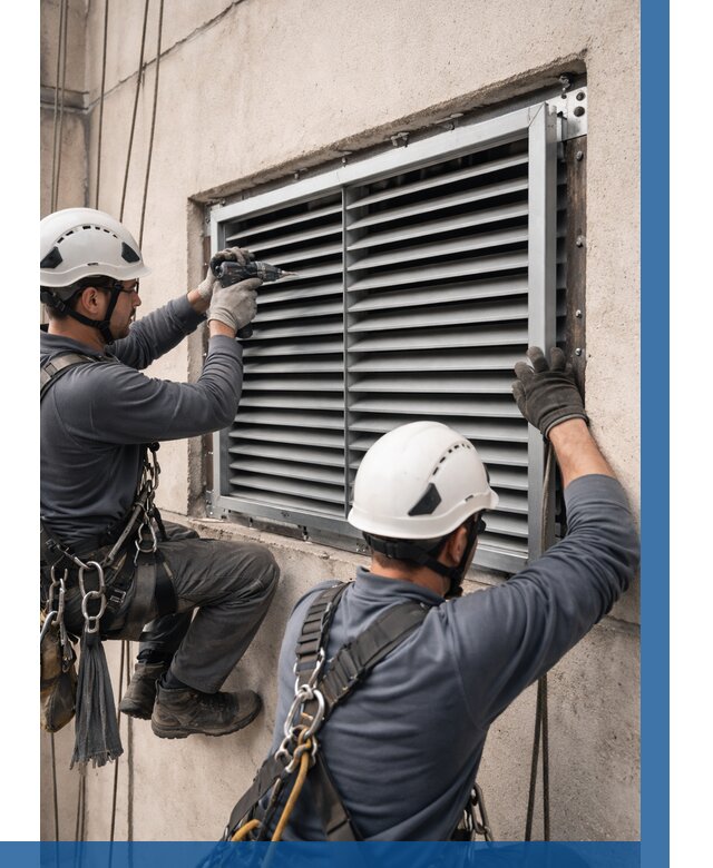 Монтаж вентиляционных решеток в Геленджике от 4677 р. | ВЫСОТНИК-Глн