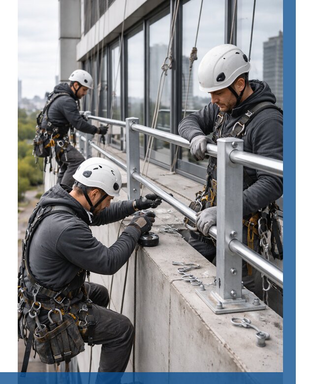 Монтаж ограждений на высоте в Геленджике, от 1247 р. | ВЫСОТНИК-Глн
