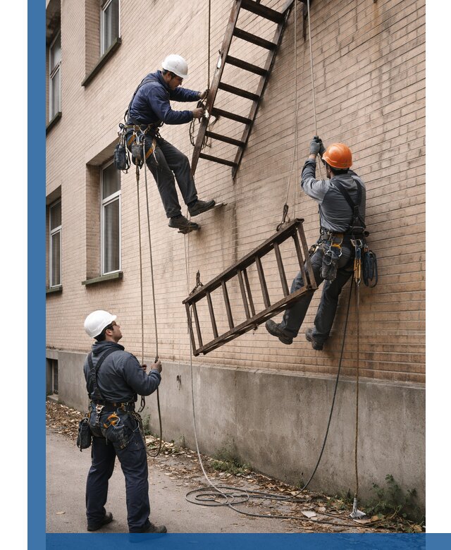 Демонтаж пожарной лестницы в Геленджике быстро и безопасно