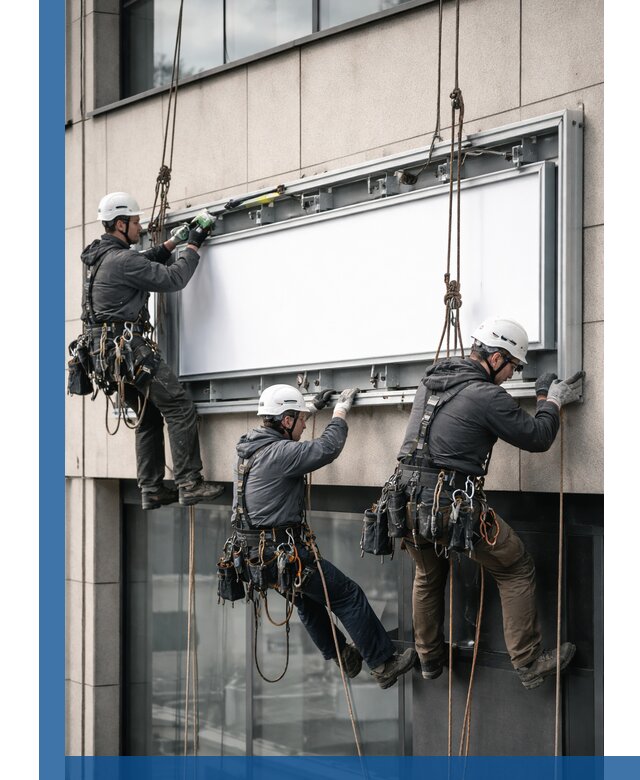 Профессиональный монтаж светового короба под ключ в Геленджике