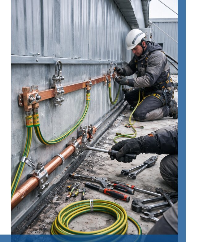 Монтаж заземления здания в Геленджике от 25985 р. | ВЫСОТНИК-Глн