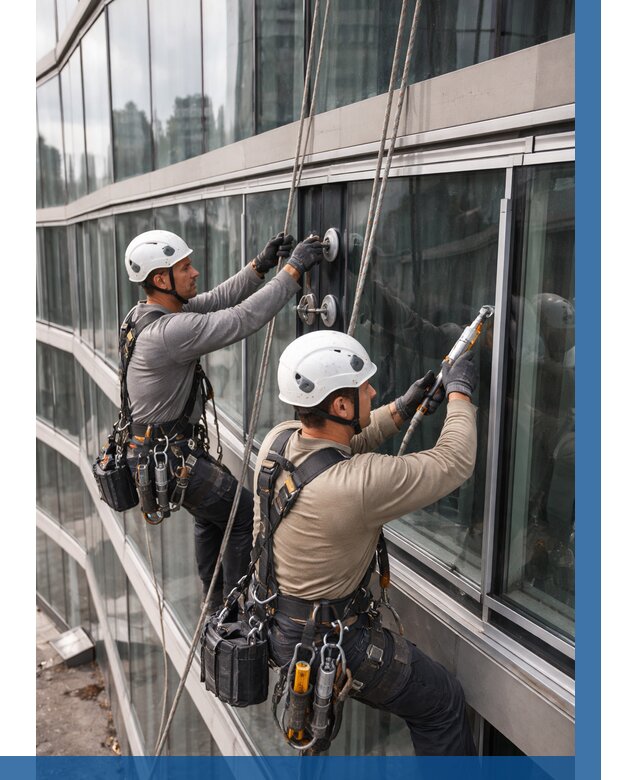 Радиусное остекление фасада в Геленджике от 12473 р. | ВЫСОТНИК-Глн