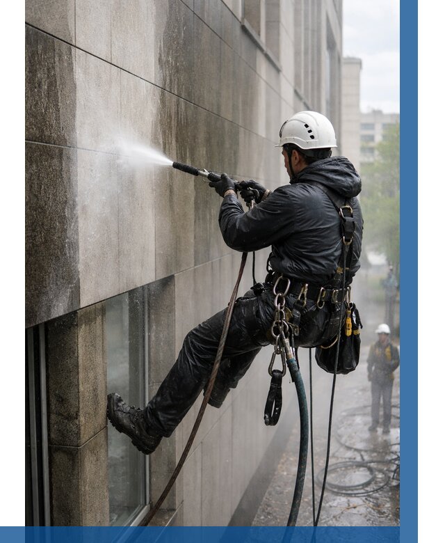 Гидроструйная очистка поверхностей в Геленджике от 883 р. | ВЫСОТНИК-Глн