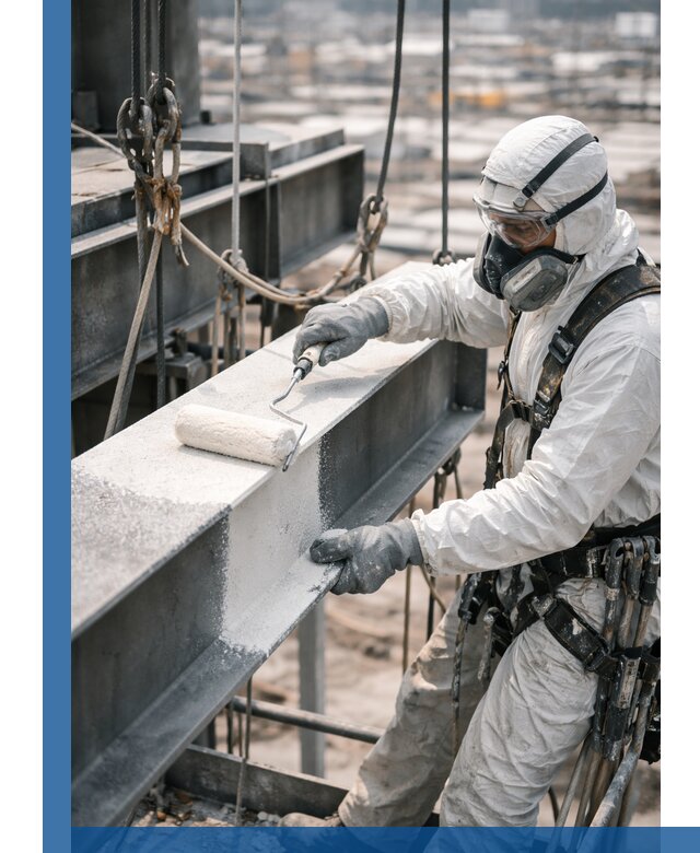 Профессиональная огнезащитная обработка металлоконструкций в Геленджике