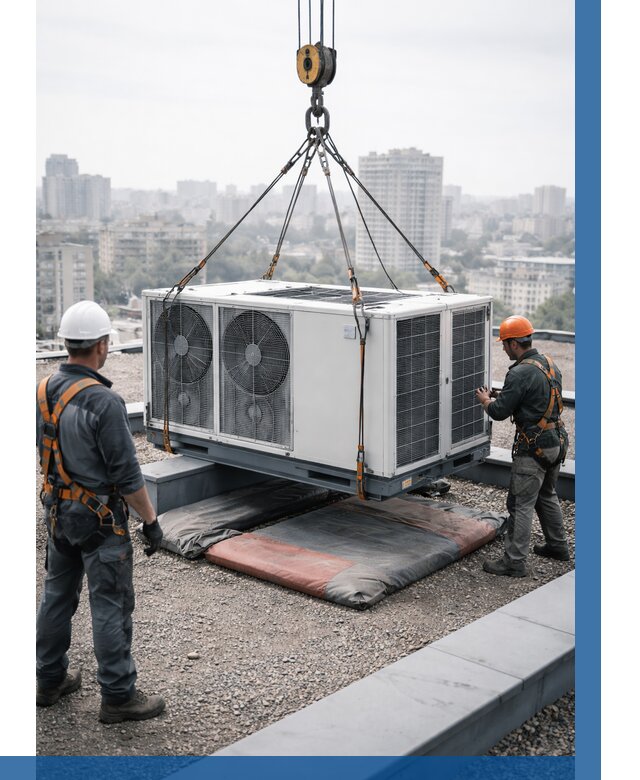 Подъем груза на крышу в Геленджике от 5197 р. | ВЫСОТНИК-Глн заказать