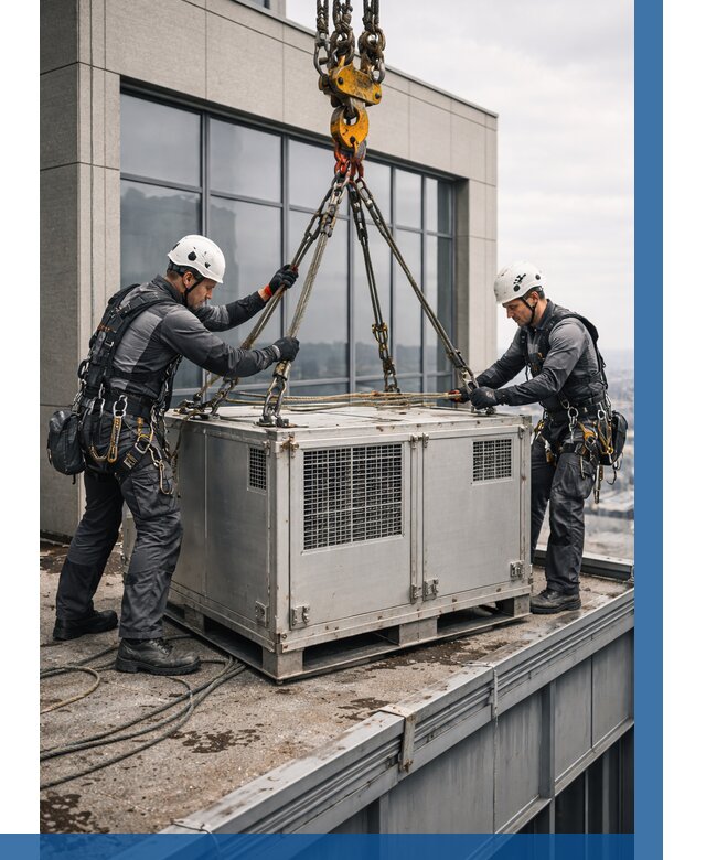 Такелажные работы на высоте в Геленджике от 8315 р. | ВЫСОТНИК-Глн