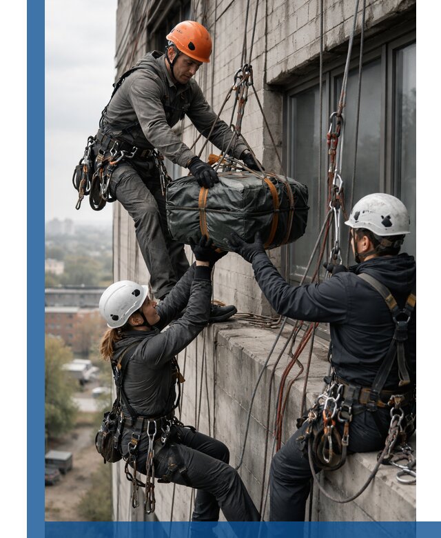 Перемещение грузов вручную в Геленджике профессионально и безопасно