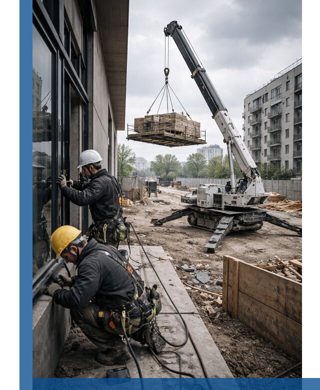 Аренда крана Пионер в Геленджике для строительных работ