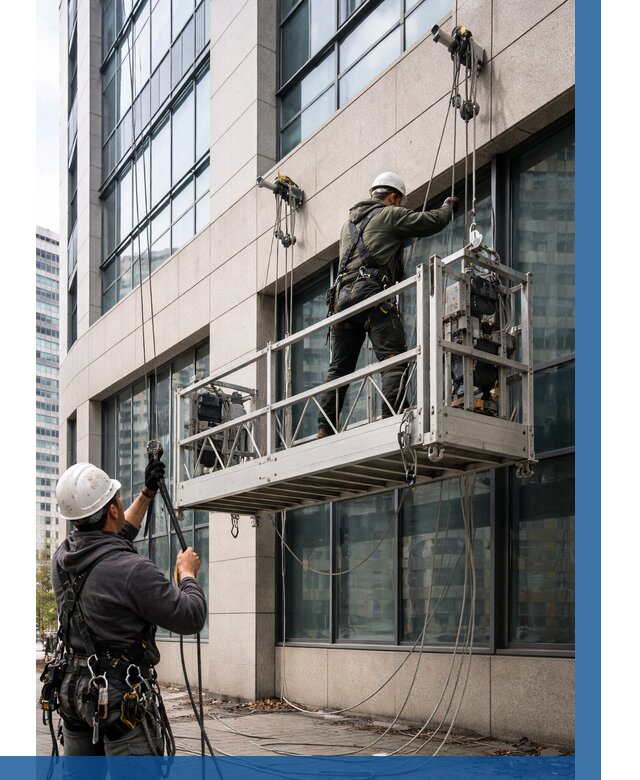 Монтаж и подъем фасадной люльки в Геленджике от 12473 р. | ВЫСОТНИК-Глн