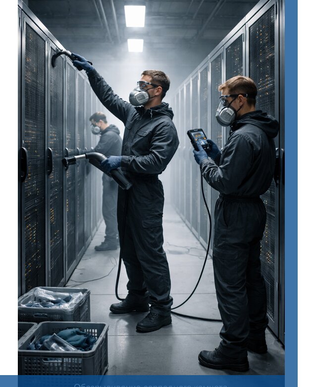 Обеспыливание серверной комнаты в Геленджике от 4677 р. | ВЫСОТНИК-Глн