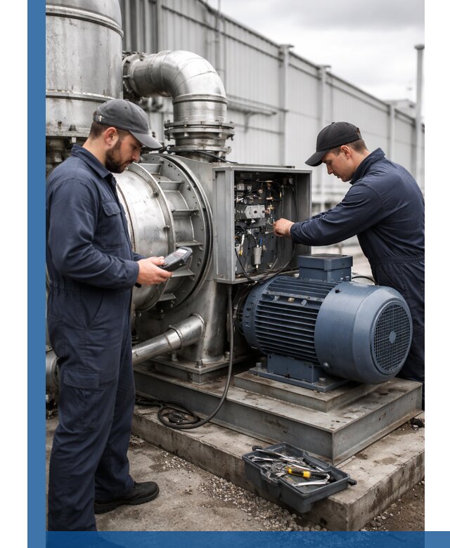Техническое обслуживание промышленного оборудования в Геленджике