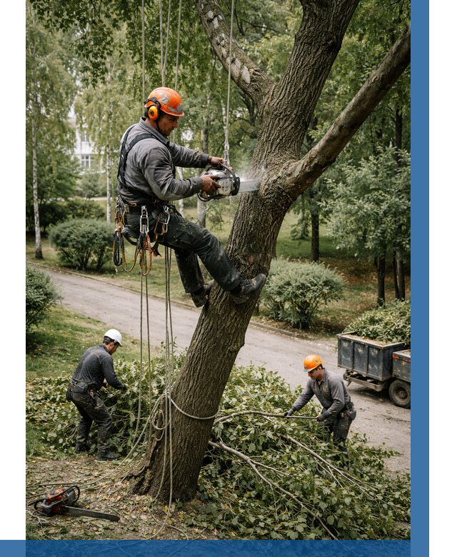 Кронирование деревьев в Геленджике от 6756 р. | ВЫСОТНИК-Глн