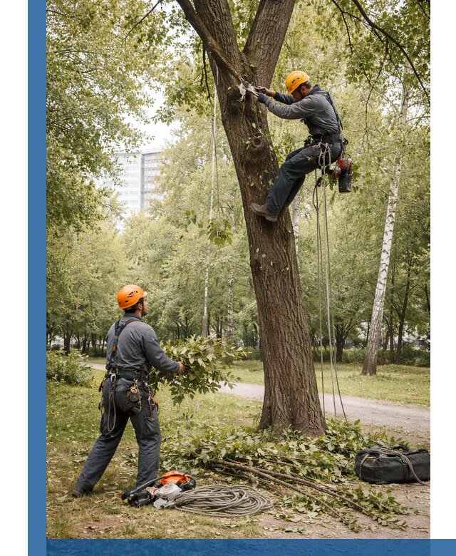 Санитарная обрезка деревьев в Геленджике, профессионально и безопасно