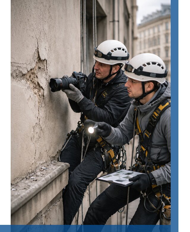 Фотофиксация дефектов фасада в Геленджике от 4677 р. | ВЫСОТНИК-Глн