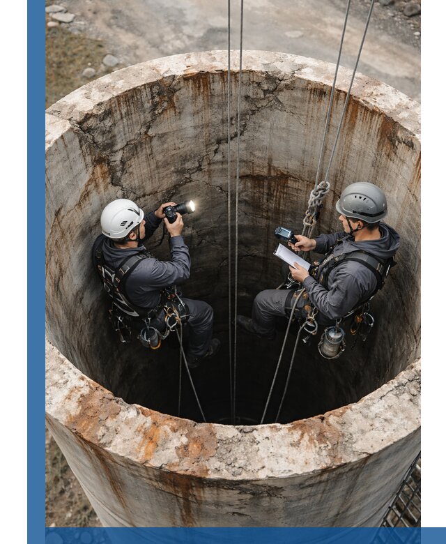 Обследование дымовой трубы: диагностика и оценка состояния в Геленджике
